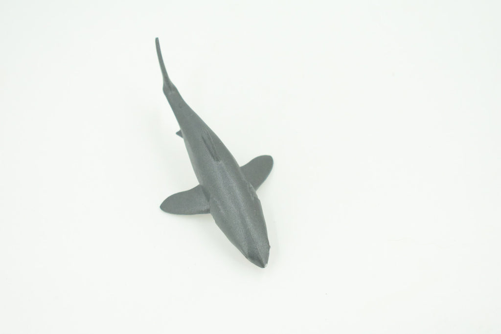 Bull Shark, River Shark, Very Nice Rubber Fish, Educational, Realistic Figure, Lifelike Model, Figurine, Replica, Gift,     3 1/2"  SF03 B51