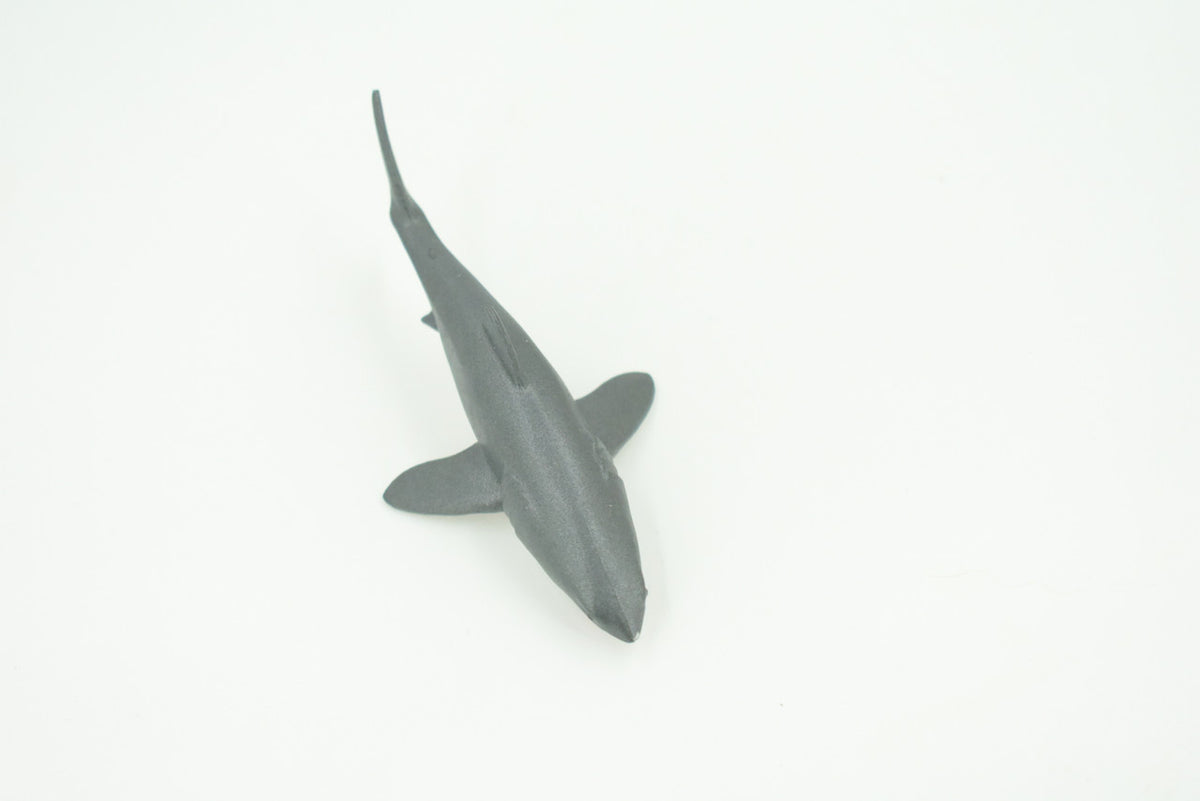 Bull Shark, River Shark, Very Nice Rubber Fish, Educational, Realistic Figure, Lifelike Model, Figurine, Replica, Gift,     3 1/2"  SF03 B51