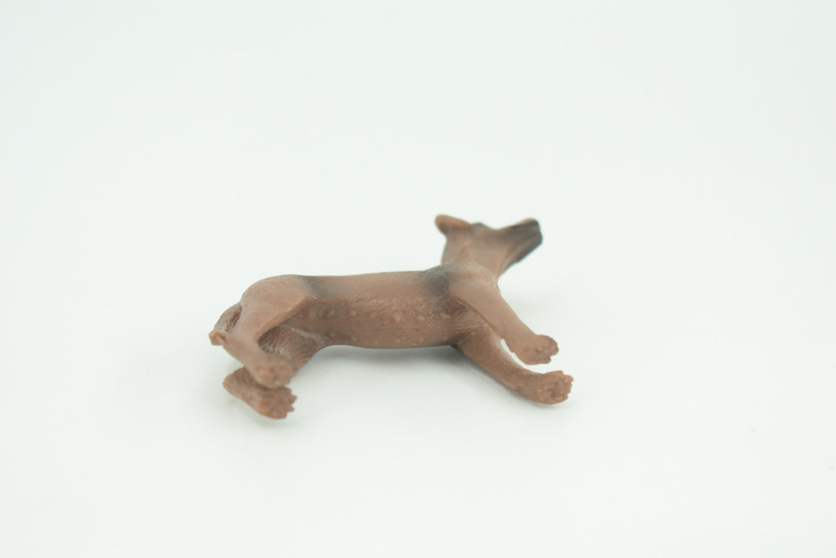Rhodesian Ridgeback Dog, Rubber Canine, Hand Painted, Realistic Toy Figure, Model, Replica, Kids, Educational, Gift,  2 1/2 Inches. CH732 BB184