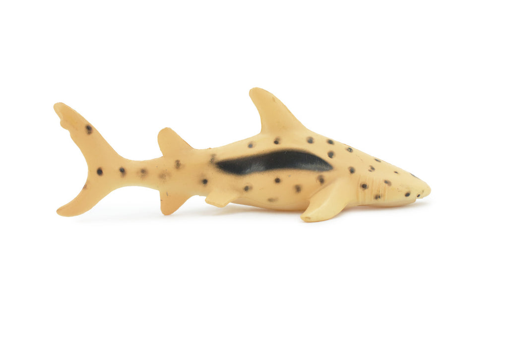 Shark, Zebra Shark, High Quality, Hand Painted, Rubber Fish, Realistic, Figure, Model, Replica, Toy, Kids, Educational, Gift,    7 Inches