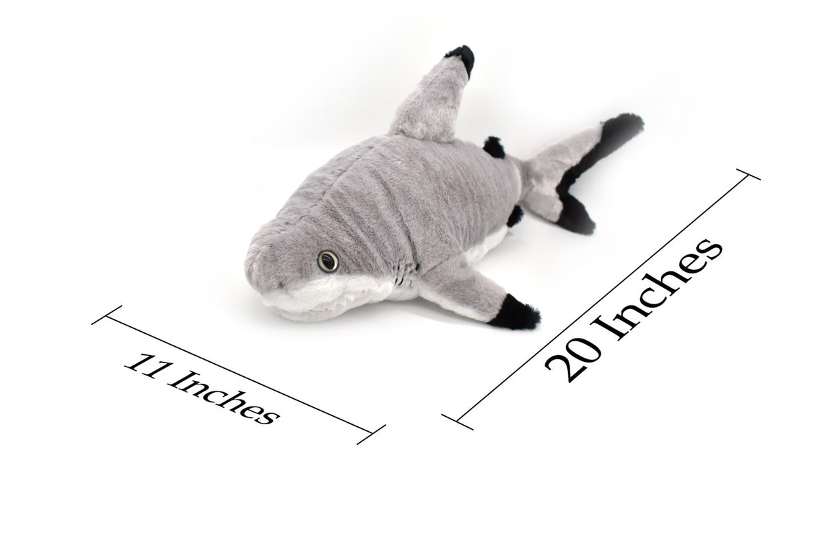 Blacktip shark, Hand Puppet, Very Nice Plush Animal  20"  PZ032 B462