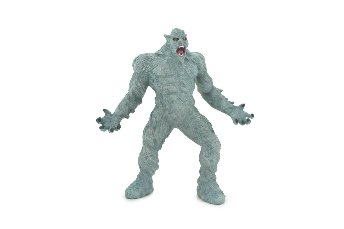 Abominable Snowman, Yeti, Himalayan Mountain Ape, High Quality, Hand Painted, Rubber, Realistic, Figure, Model, Replica, Toy, Kids, Educational, Gift,  4 1/2"  CH728 BB177