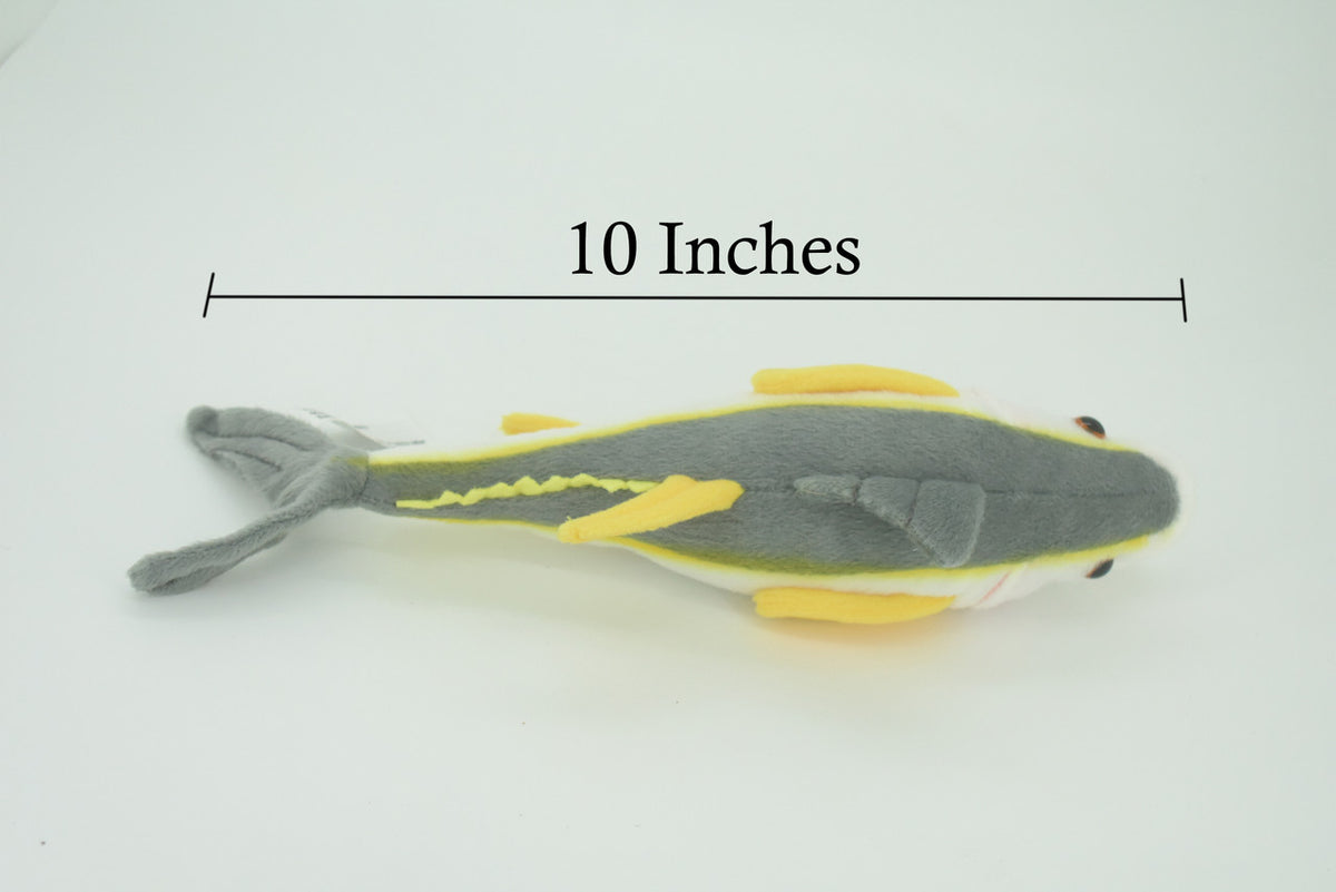 Yellowfin Tuna, Fish, Very Nice Plush Fish, Stuffed Animal, Educational, Toy, Kids, Realistic Figure, Gift,       10"       F2406 BB61