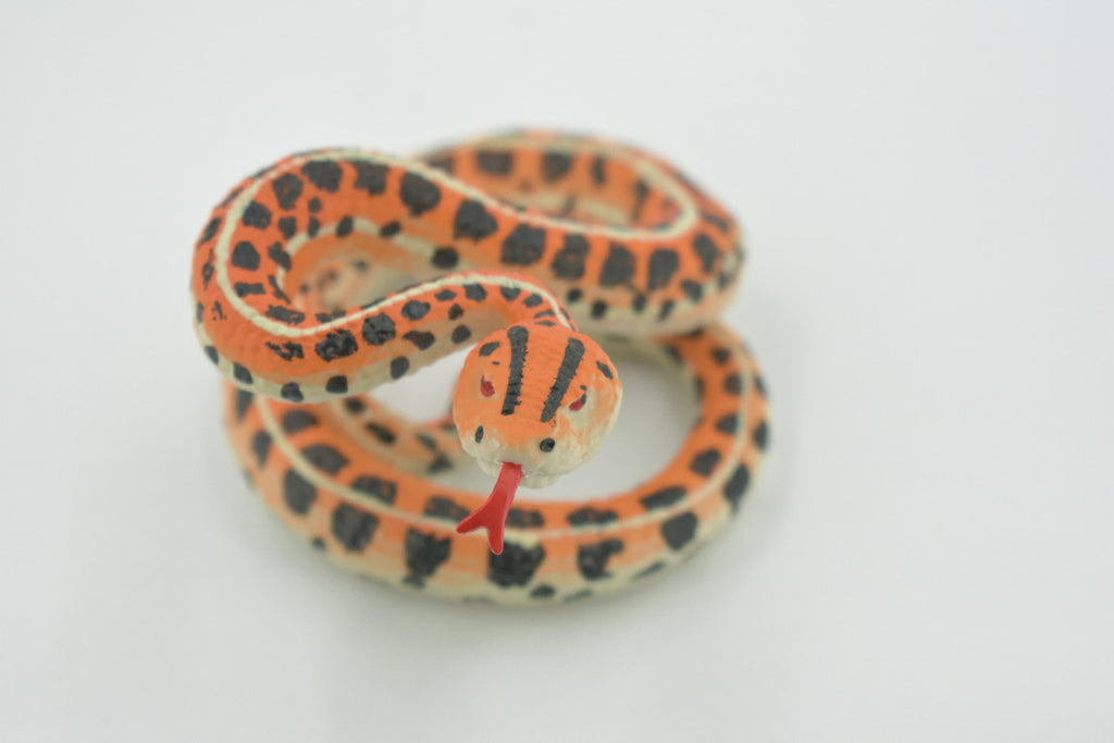 Snake, Rattlesnake, Diamondback, Museum Quality, Rubber Reptile, Hand Painted, Realistic Toy Figure, Model, Replica, Kids, Educational, Gift,     4"    CH621 BB167