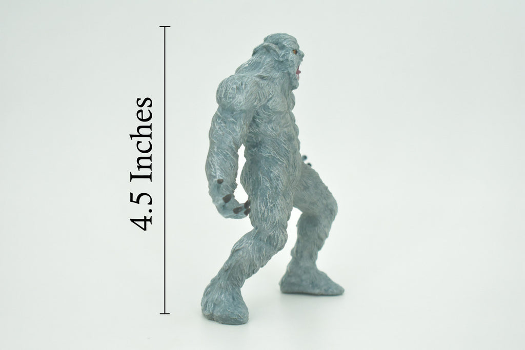 Abominable Snowman, Yeti, Himalayan Mountain Ape, High Quality, Hand Painted, Rubber, Realistic, Figure, Model, Replica, Toy, Kids, Educational, Gift,  4 1/2"  CH728 BB177