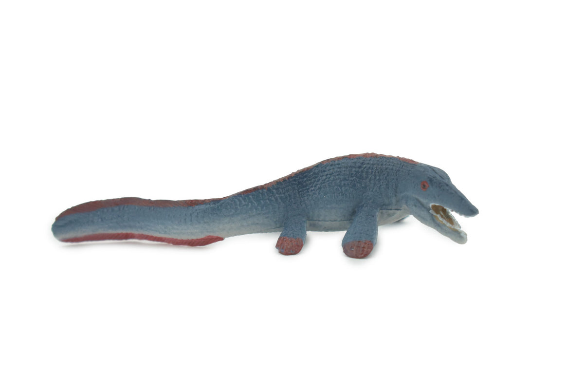 Tylosaurus, Predatory marine reptile, Museum Quality, Hand Painted, Rubber Mosasaur, Realistic Figure, Toy, Kids, Educational, Gift,   3 1/2"    CH580 BB163