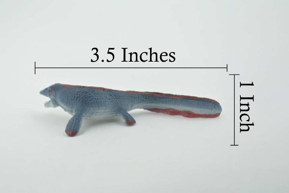 Tylosaurus, Predatory marine reptile, Museum Quality, Hand Painted, Rubber Mosasaur, Realistic Figure, Toy, Kids, Educational, Gift,   3 1/2"    CH580 BB163