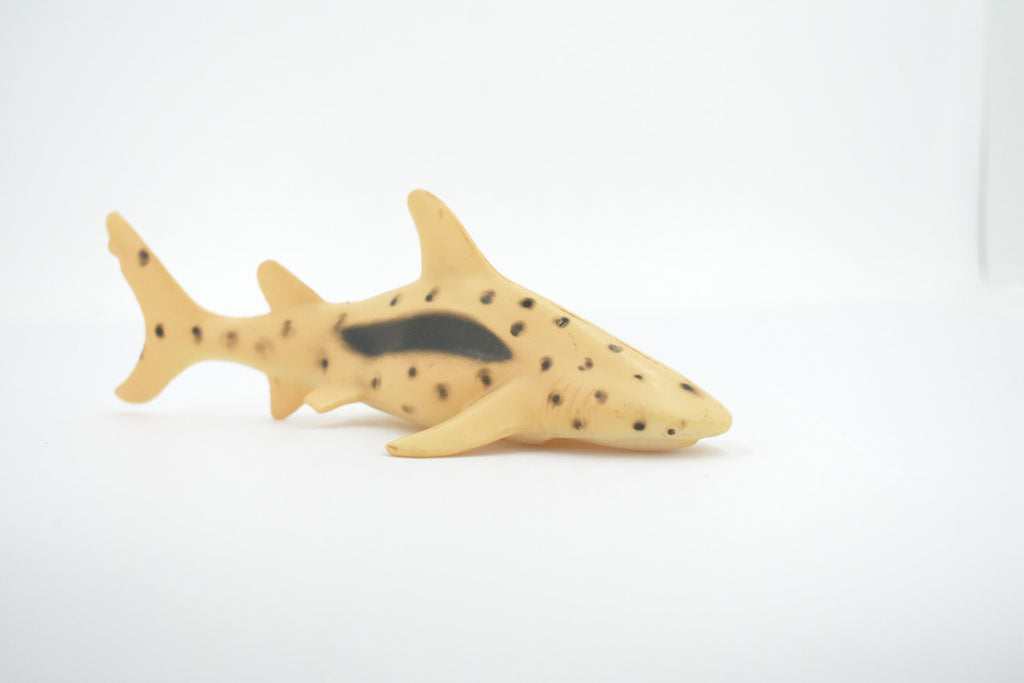 Shark, Zebra Shark, High Quality, Hand Painted, Rubber Fish, Realistic, Figure, Model, Replica, Toy, Kids, Educational, Gift,    7 Inches  CWG309 B382