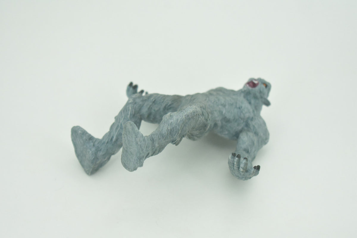 Abominable Snowman, Yeti, Himalayan Mountain Ape, High Quality, Hand Painted, Rubber, Realistic, Figure, Model, Replica, Toy, Kids, Educational, Gift,  4 1/2"  CH728 BB177