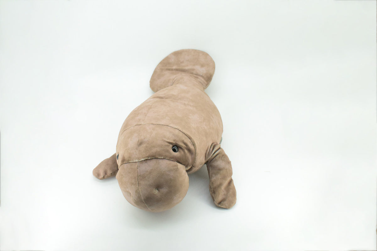 Manatee Hand Puppet, Very Nice Plush Manatee, Stuffed Animal, Educational, Realistic, Lifelike, Gift,      20"     FM31 B412