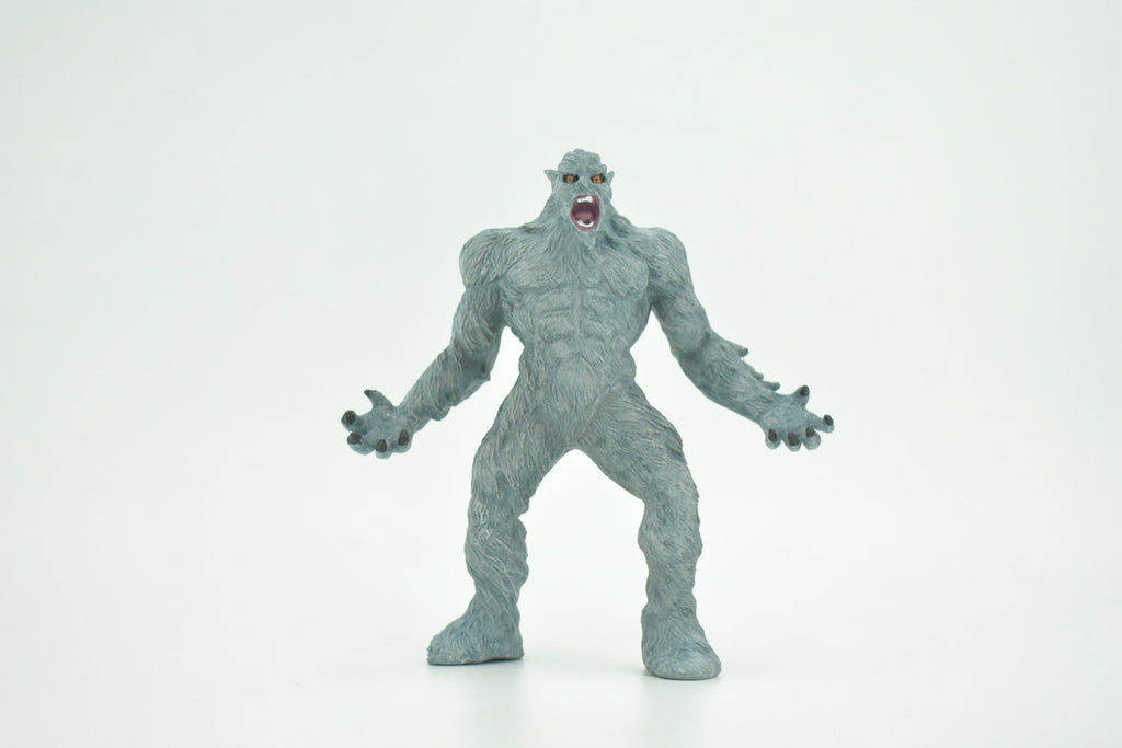 Abominable Snowman, Yeti, Himalayan Mountain Ape, High Quality, Hand Painted, Rubber, Realistic, Figure, Model, Replica, Toy, Kids, Educational, Gift,  4 1/2"  CH728 BB177