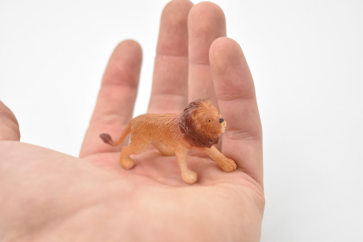 Lion, ~ Plastic Replica 2 3/4"  ~  F763-B213