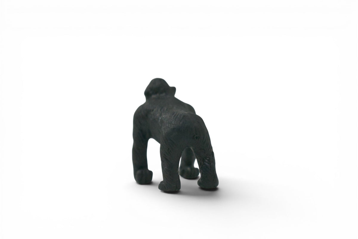 Gorilla, Great Apes of Africa, Very Nice Plastic Replica, Hand Painted, Realistic, Educational, Diorama Model, Replica, Toy, Gift, 2 Inches. F7043 B85 