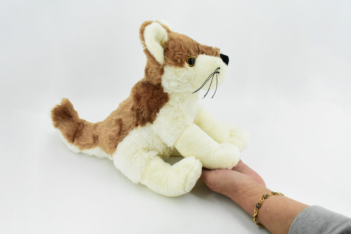 Wolf, Red, Stuffed Animal, Educational, Plush Realistic Figure, Lifelike Model, Replica, Gift,     14"    F3250 B392