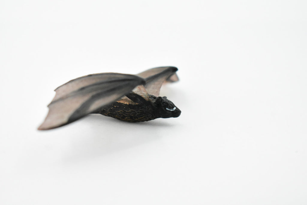 Bat, Chiroptera, Very Nice Rubber winged mammal, Hand Painted, Realistic Design, Educational, Diorama Model, Replica, Toy, Kids, Gift,     4 Inches.      CH429 BB109