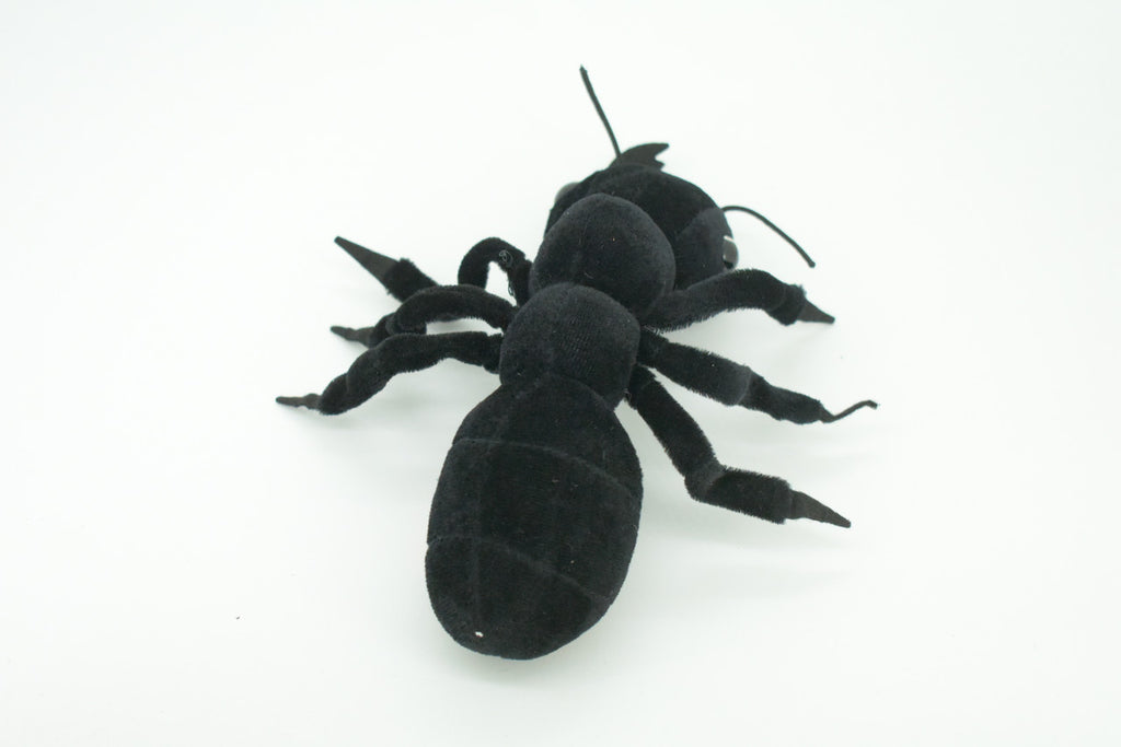 Ant, Black Ant, Camponotini, Insect, Plush Design, Educational, Figure, Replica, Gift,      7"    F1799 B102