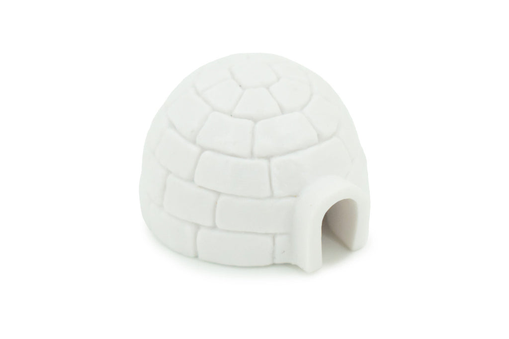 Igloo, Ice house, High Quality, Plastic, Hand Painted, Realistic, Figure, Model, Replica, Toy, Kids, Educational, Gift, 1 3/4" F3494 B67