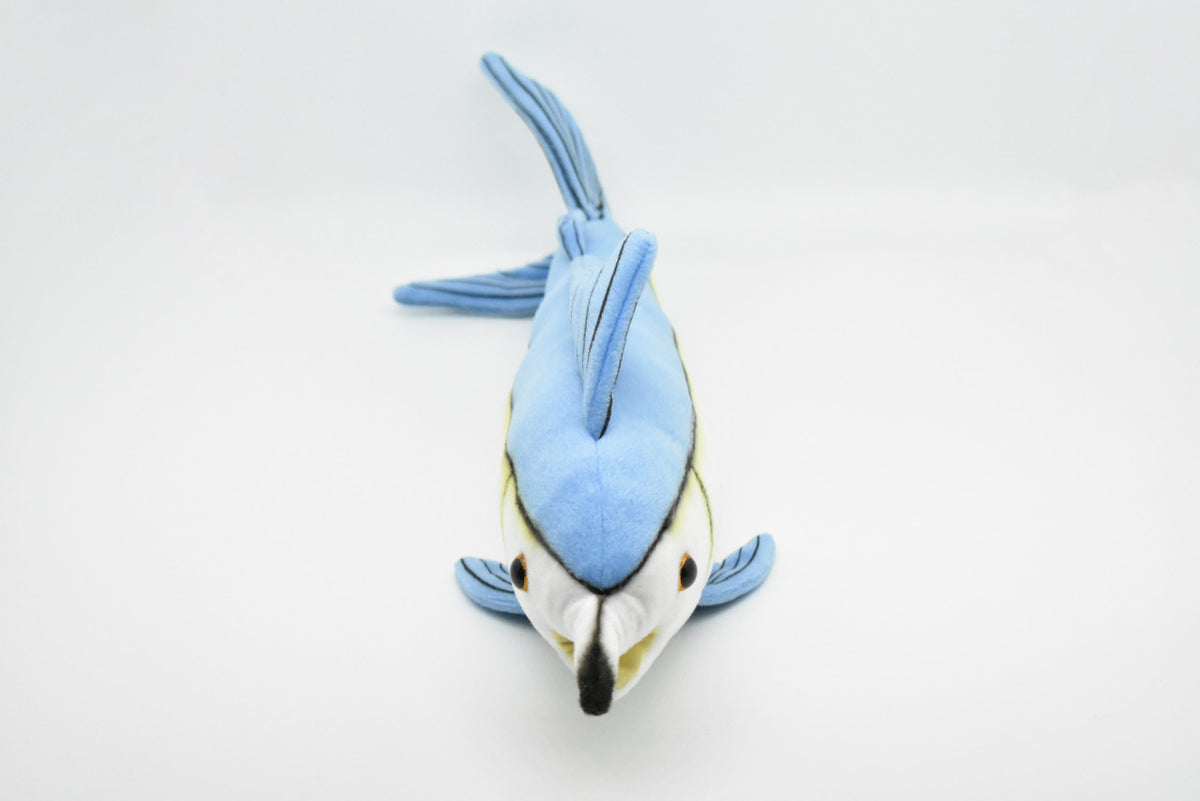 Blue Marlin Plush Toy, Realistic Stuffed Animal, BillFish, Soft Plush Fish, Stuffed Fish, Educational, Toy, Kids, Gift,      17"     F4604 BB55