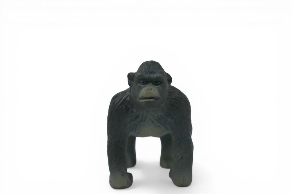 Gorilla, Great Apes of Africa, Very Nice Plastic Replica, Hand Painted, Realistic, Educational, Diorama Model, Replica, Toy, Gift, 2 Inches. F7043 B85 