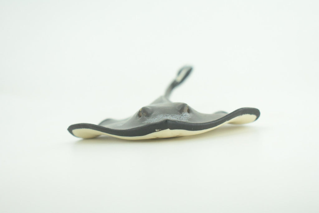 Sting Ray, Spotted Stingray, Museum Quality, Hand Painted, Rubber Fish, Realistic, Diorama, Model, Toy, Kids, Educational, Gift,   6 Inches.   CH1017 BB216