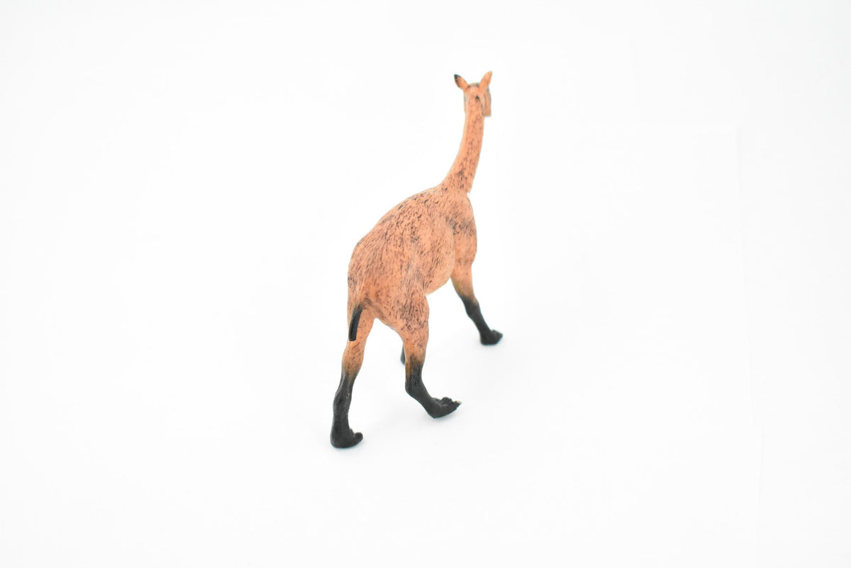 Macrauchenia, Extinct Llama, Museum Quality, Rubber Animal, Hand Painted, Realistic Toy Figure, Diorama Model, Kids, Educational, 5 Inches. 