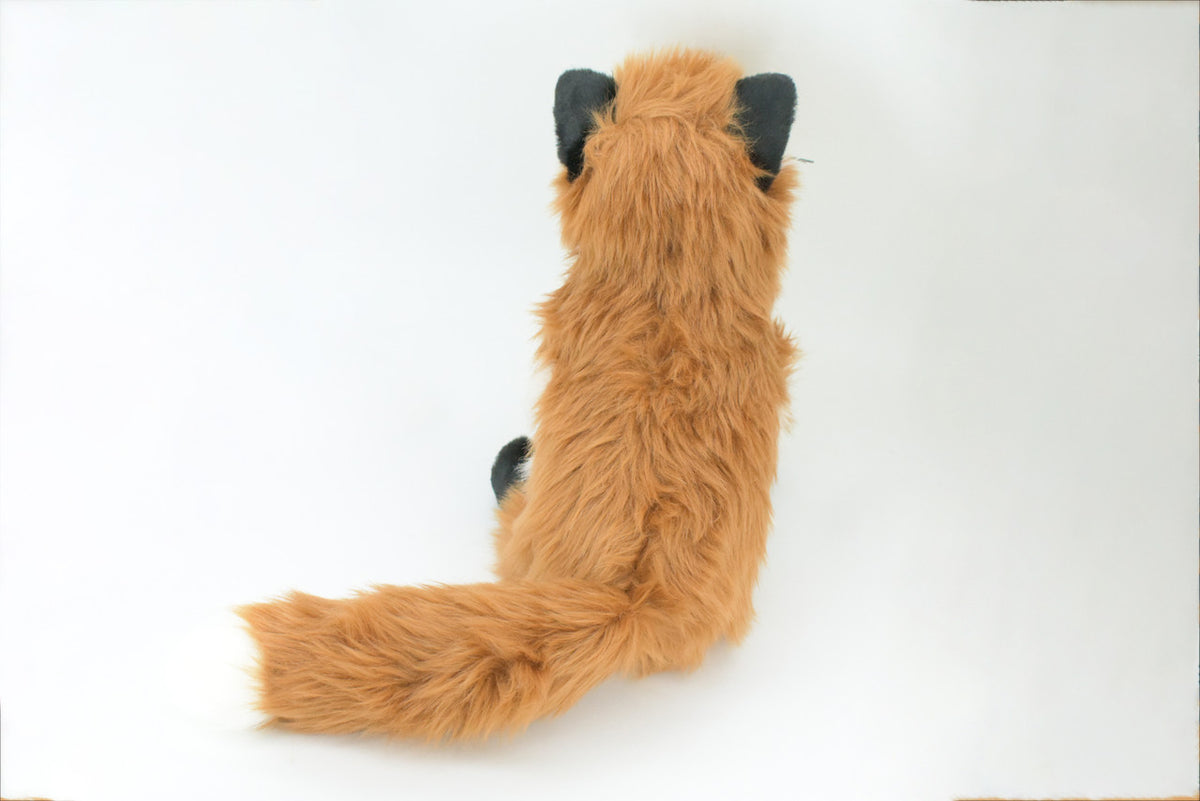 Fox Hand Puppet, Full Body, Very Nice Plush Red Fox, Stuffed Animal, Educational, Realistic, Lifelike, Gift,    20"   FM40 B415
