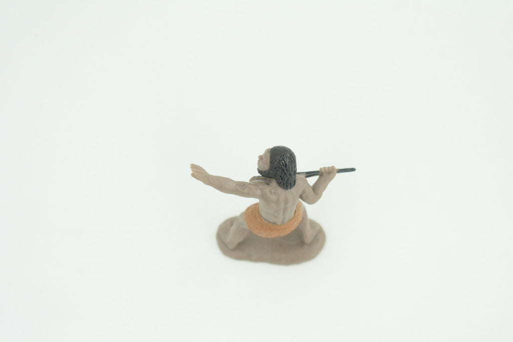 Cavewoman and Child, Prehistoric, Educational, Realistic, Hand Painted, Diorama Figure, Lifelike Rubber Model, Gift,   2 inches tall.   SF83 B224