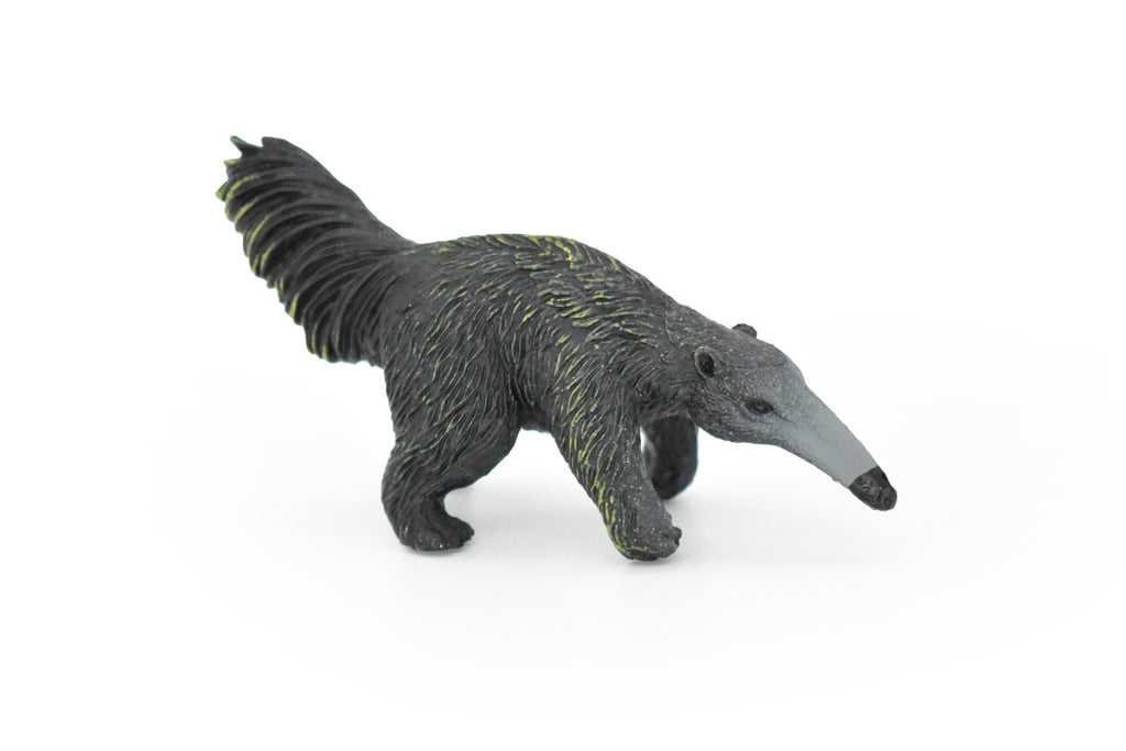 Anteater, Baby, Vermilingua, Very Nice Design, Hand Painted, Educational, Rubber Animal, Realistic Toy Figure, Diorama Model, Kids,  3 Inches.