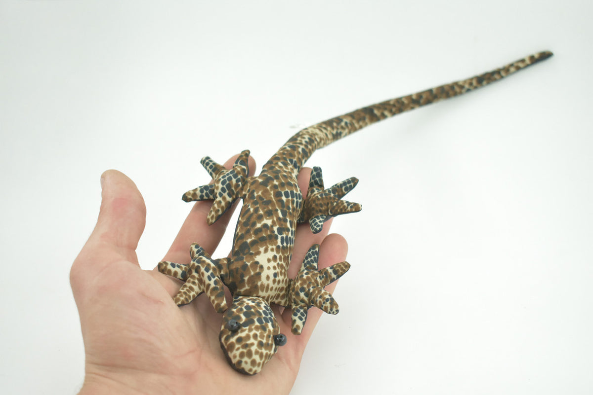 Lizard, Reptiles, Brown, Hand Made In Thailand, Sand Creatures, Paper Weight, Bean Bag, Cornhole, Game, Toy, Kids, Educational, 16  Inches. 