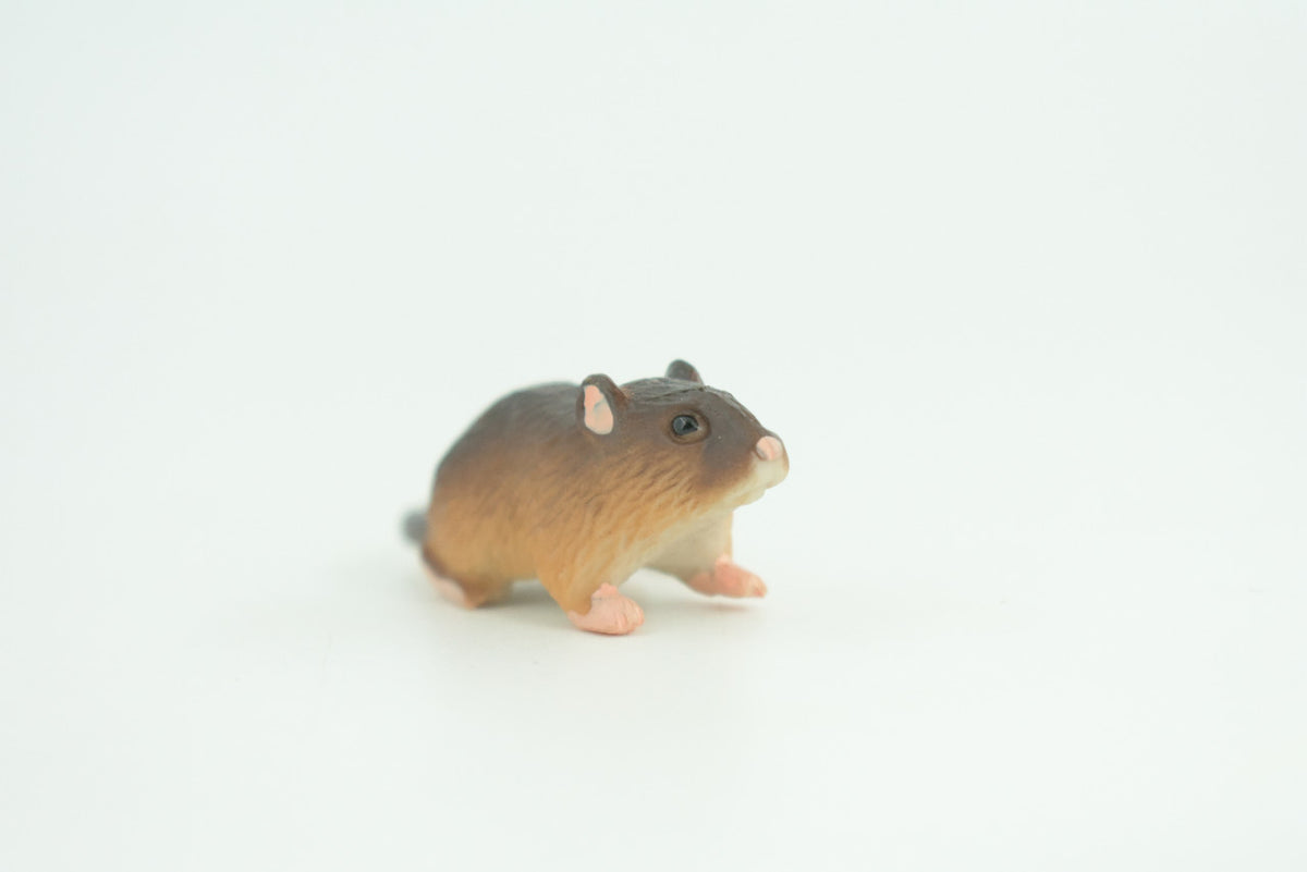 Mouse, Hand Painted, Educational, High Quality Rubber Rodent, Realistic House Mouse, Diorama, Very Nice Design, Toys, Kids, Gift,    2 1/2 Inches.  CH927 BB204