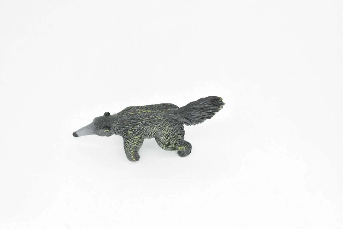 Anteater, Baby, Vermilingua, Very Nice Design, Hand Painted, Educational, Rubber Animal, Realistic Toy Figure, Diorama Model, Kids, Gift,    3 Inches.    CH092 BB84