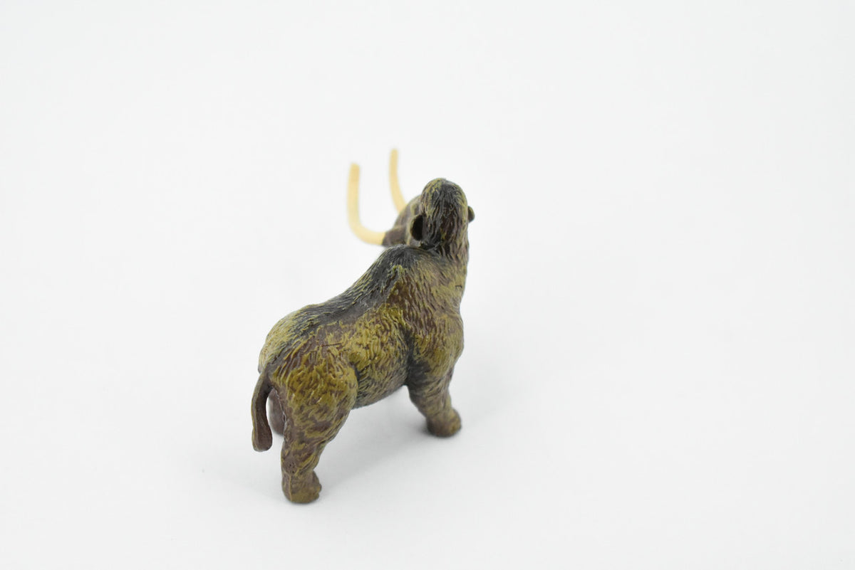 Wooly Mammoth, Museum Quality, Hand Painted, Educational, Prehistoric, Extinct Animal, Realistic Toy Figure, Diorama Model, Replica, Kids,  Gift,     3 Inches    CH432 BB109