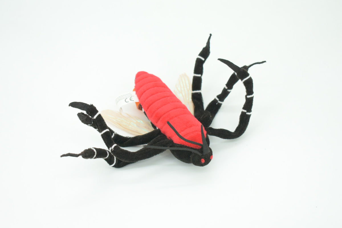 Mosquito, Aedes aegypti, Dengue mosquito, Plush Insect Design, Educational, Figure, Replica, Gift,    6"     F1602 B630