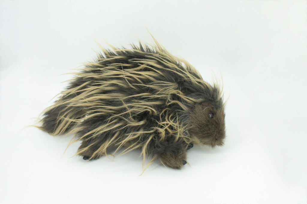 Porcupine Hand Puppet, Very Nice Plush, Stuffed Animal, Educational, Realistic, Lifelike Model, Replica, Gift,      12"     F876 B61