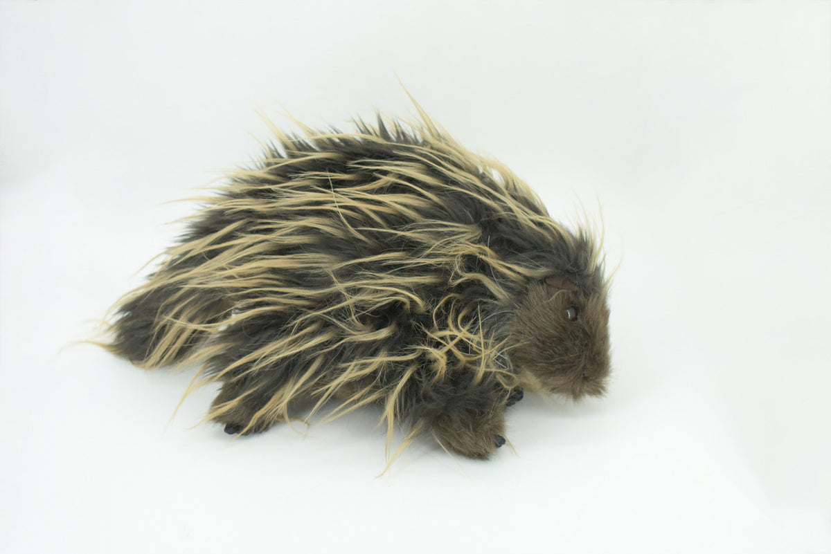 Porcupine Hand Puppet, Very Nice Plush, Stuffed Animal, Educational, Realistic, Lifelike Model, Replica, Gift,      12"     F876 B61