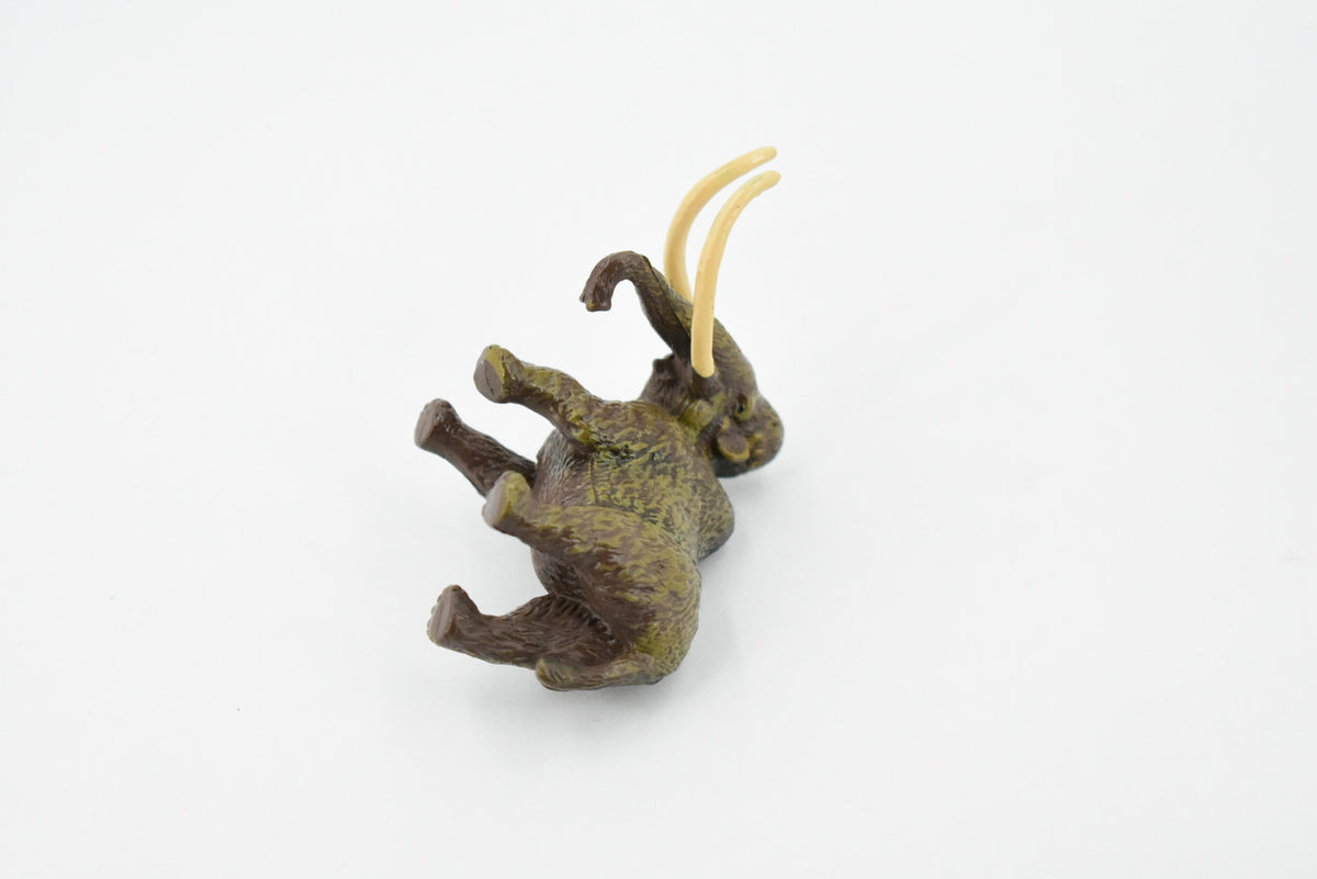 Wooly Mammoth, Museum Quality, Hand Painted, Educational, Prehistoric, Extinct Animal, Realistic Toy Figure, Diorama Model, Replica, Kids,  Gift,     3 Inches    CH432 BB109