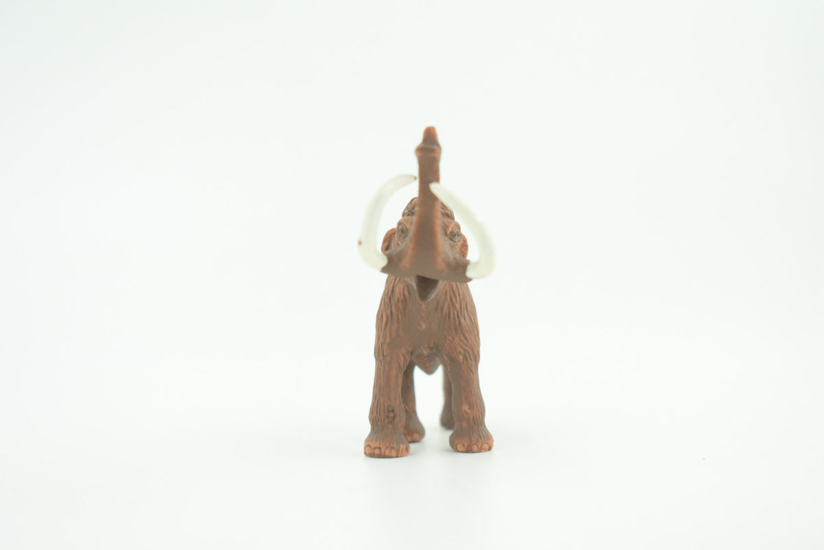Woolly Mammoth, Ice Age Mammal, Educational, Realistic, Hand Painted, Figure, Lifelike Model, Figurine, Replica, Gift,   2 1/2"    F3132 B224
