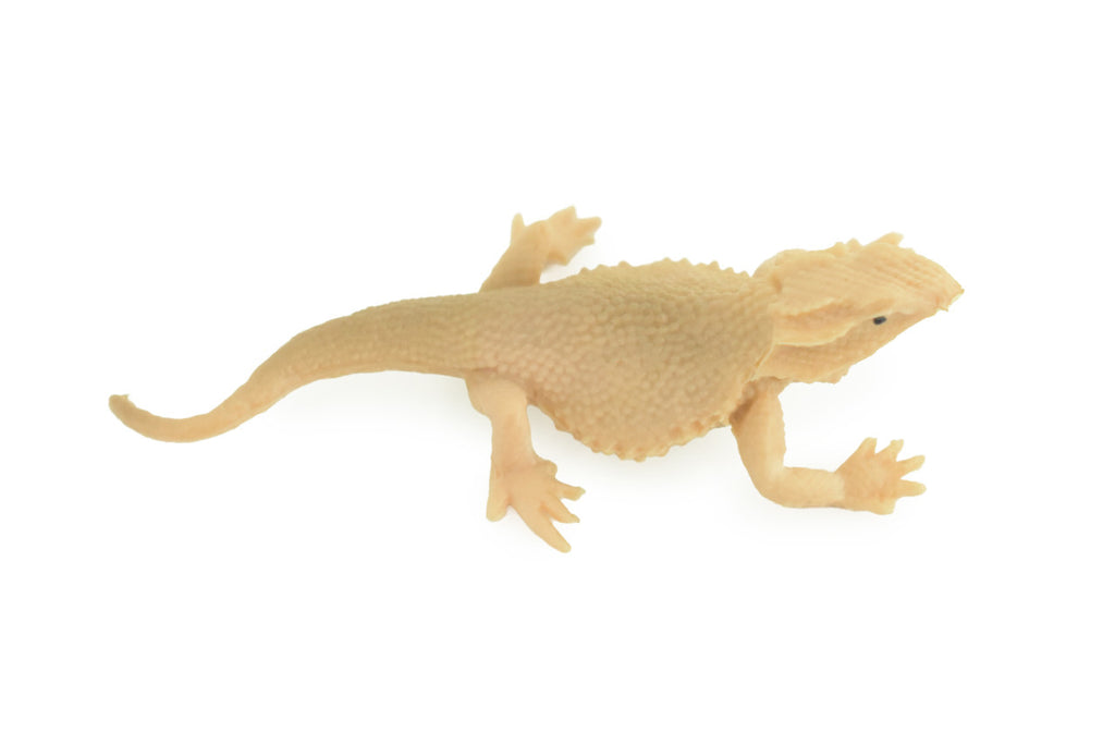 Horned Lizard, Horny Toad, Hand Painted, Educational, Realistic, Rubber, Reptile, Lizard, Diorama, Figure, Toys, Kids, Gift, 2 1/2 Inches. CH930 BB204