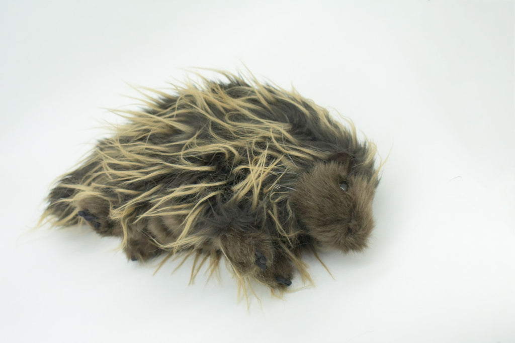 Porcupine Hand Puppet, Very Nice Plush, Stuffed Animal, Educational, Realistic, Lifelike Model, Replica, Gift,      12"     F876 B61