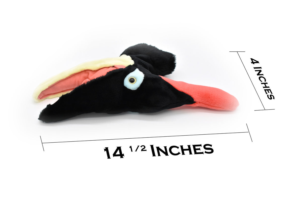 Pteranodon, Hand Puppet, Very Nice Plush Animal  14 1/2"  - F1839 B400