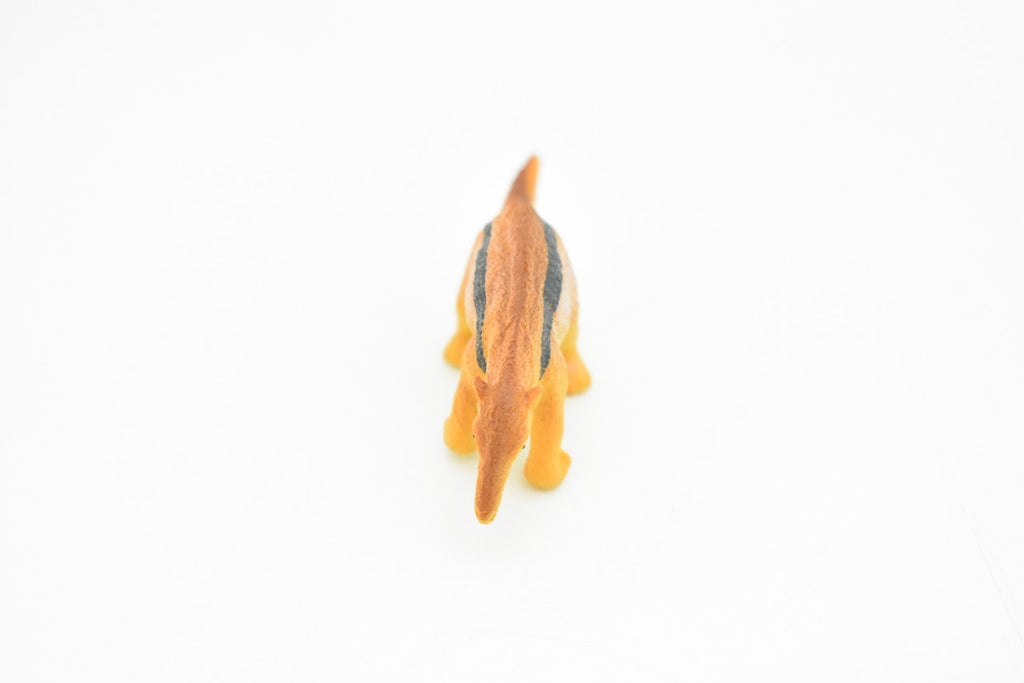 Anteater, Anteaters, Giant, Silky, Mexico, Very Nice Plastic Animal, Hand Painted, Educational, Figure, Lifelike, Diorama Model, Replica, Toy, Kids, Gift,   3 Inches.    CWG100 B237