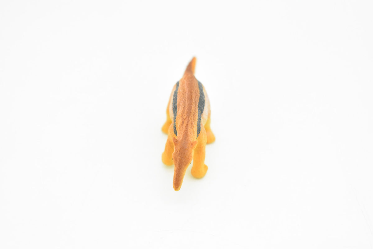 Anteater, Anteaters, Giant, Silky, Mexico, Very Nice Plastic Animal, Hand Painted, Educational, Figure, Lifelike, Diorama Model, Replica, Toy, Kids, Gift,   3 Inches.    CWG100 B237