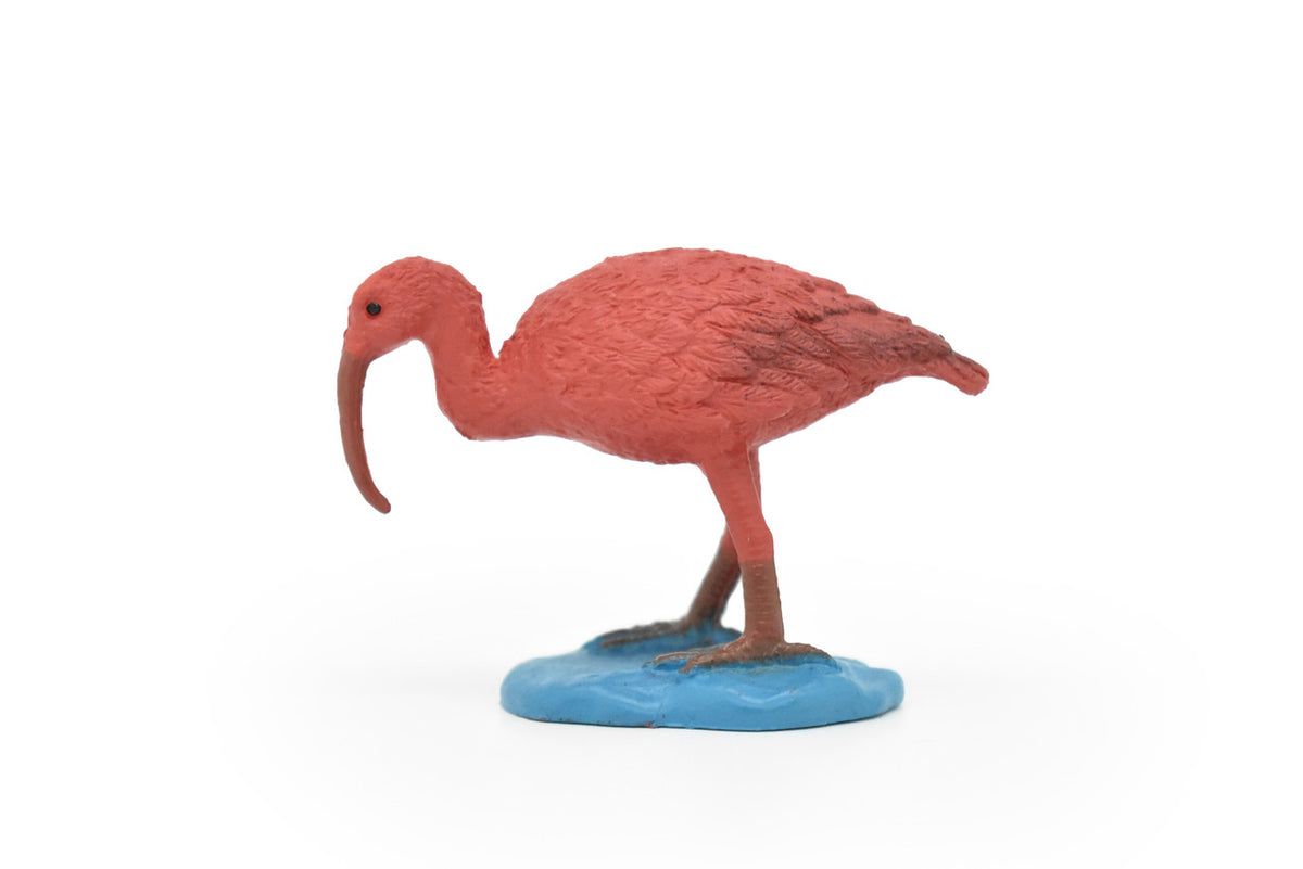 Ibis, Scarlet, Very Nice Plastic Reproduction    2"     F3012 B109