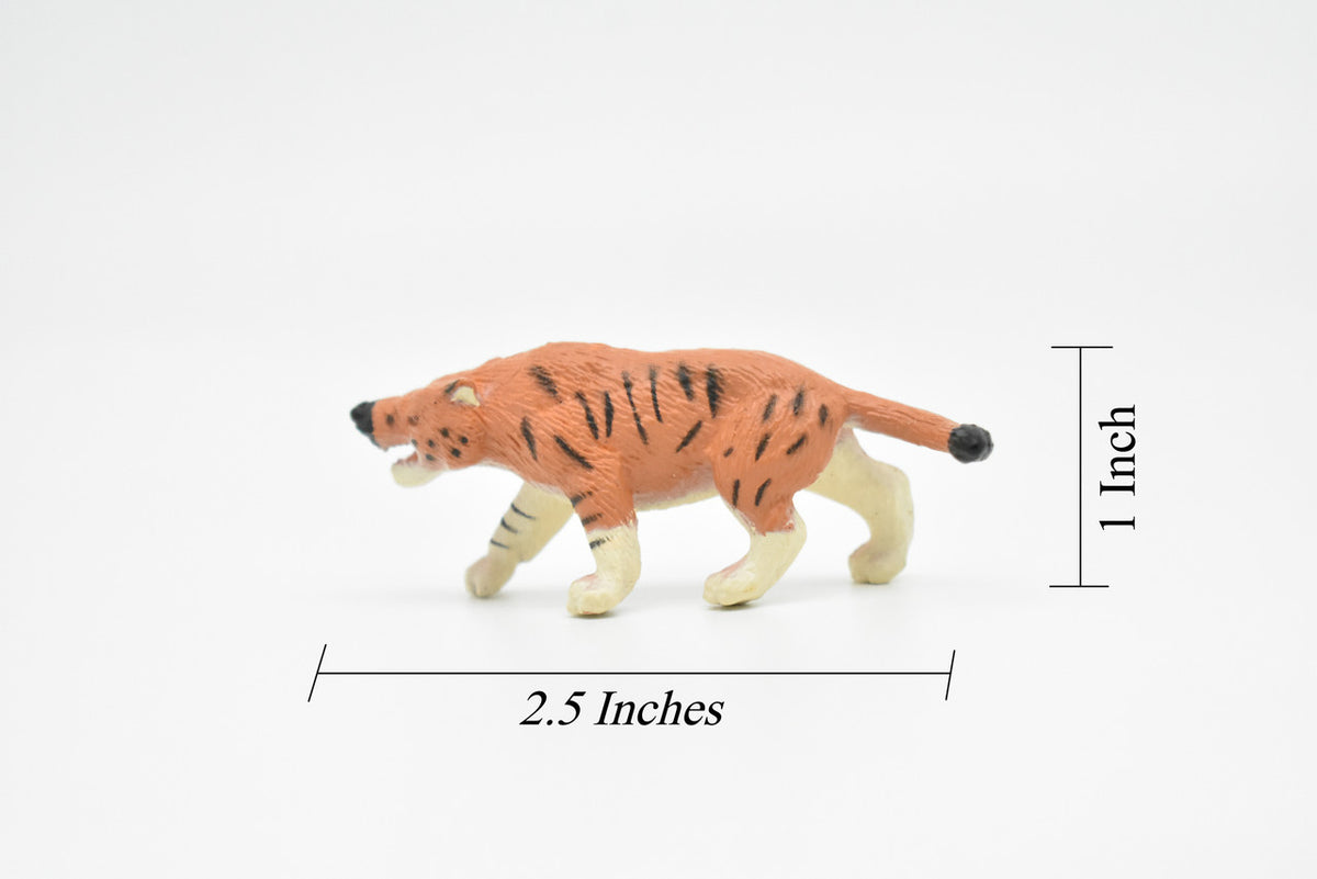 Andrewsarchus, Ancient Mammal, Educational, Realistic, Diorama Figure, Lifelike Rubber Model, Gift,   2 1/2 Inches.