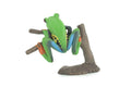 Red Eye Tree Frog, Hand Painted, Museum Quality, Rubber, Educational, Realistic, Diorama Model, Figure, Lifelike, Replica, Gift, 3 inches. CH1012 BB217