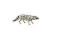 African Civet Cat, Civettictis civetta, Hand Painted, Realistic, Very Nice Rubber Design, Educational, Diorama Model, Lifelike, Toy,  3 Inches.