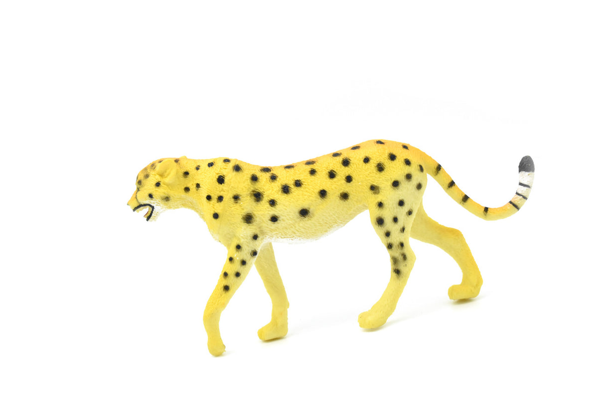 Cheetah, Realistic Toy Model Plastic Replica Animal Kids Educational Gift 7" F156 B24