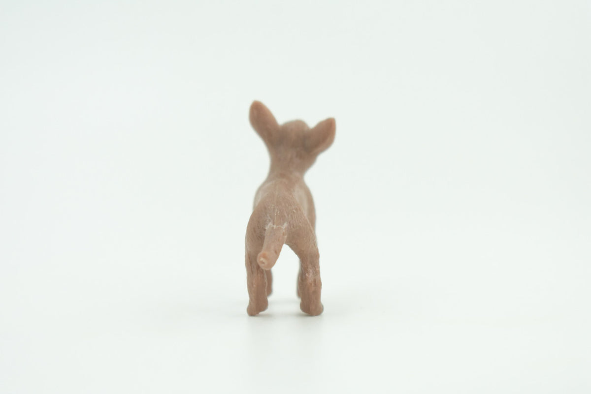 Chihuahua Dog, Rubber Canine, Hand Painted, Educational, Realistic, K9, Figure, Model, Replica, Toys, Kids, Gift,   1 3/4 Inches.   CH737 BB184