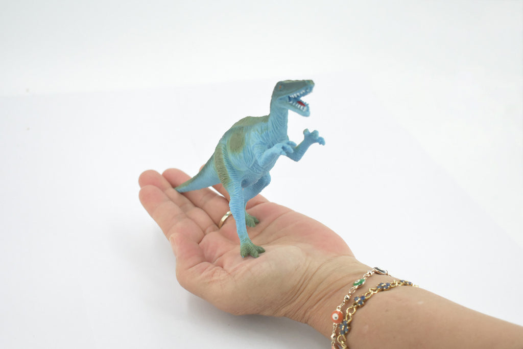 Albertosaurus, Albertosaurs, Cretaceous Dinosaurs, High Quality, Hand Painted, Rubber, Realistic, Model, Replica, Toy, Kids, Educational, Gift,      7"     RI25 B166