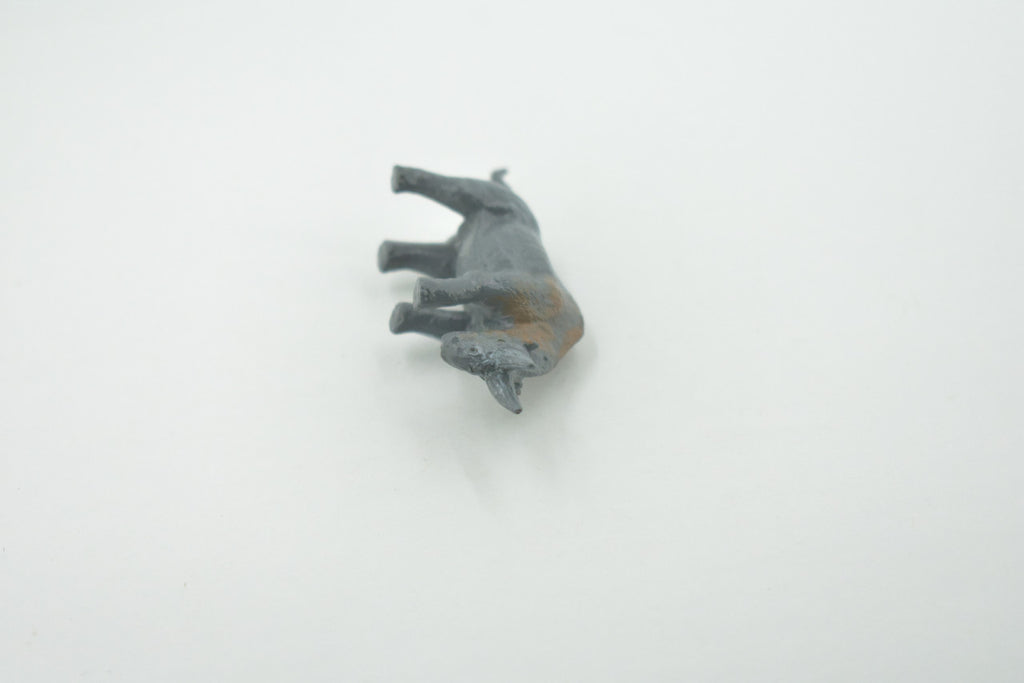 Arsnoitherium, Extinct order Embrithopoda, Prehistoric, High Quality, Hand Painted, Rubber, Realistic, Figure, Toy, Kids, Educational, Gift,     2 1/2"      CH662 BB169